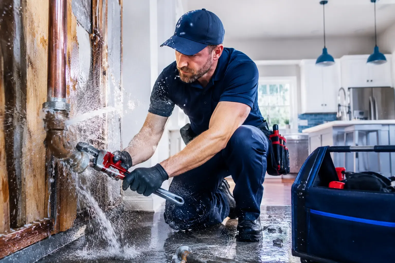 Local emergency pipe repair professionals in Quasqueton, IA